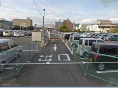 くらしき中央駐車場入口